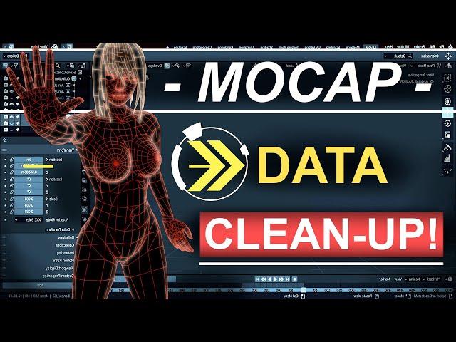 Blender + Kinect (Part 11) - MoCap Animation Clean-UP (In 2 Minutes!!!)