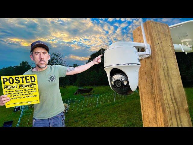 Keep Out! DIY Security Camera Tower for my Farm