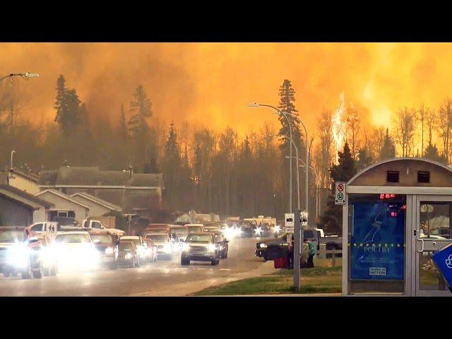 Alberta wildfires: All of Fort McMurray evacuated