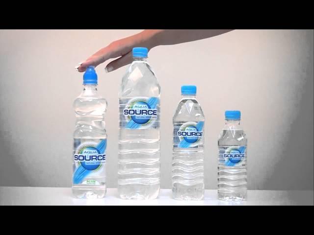 AQUASOURCE NATURAL SPRING WATER - Bottle Sizes