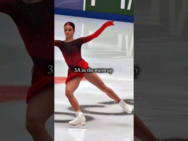 Triple axel#figureskating #alexandratrusova #olympics #figureskater #iceskating #annashcherbakova