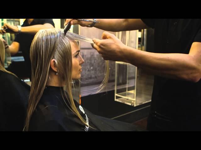 Long layered haircut with highlighting by Adam & Michelle Ciaccia (extended how to video)