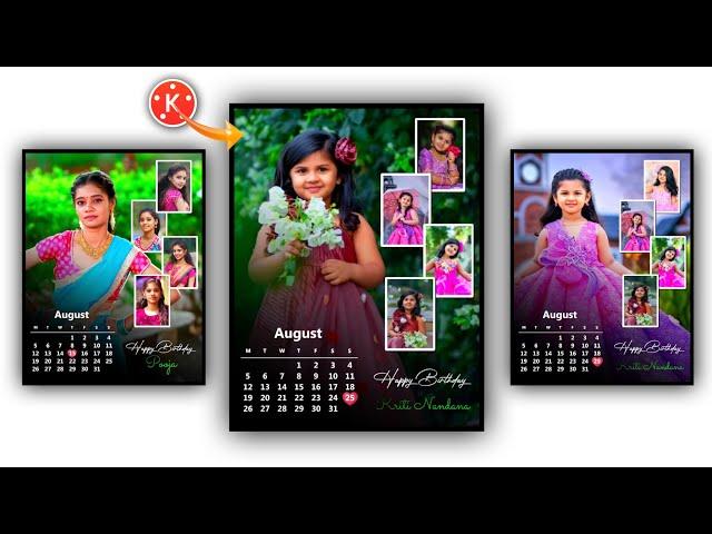 Trending Baby birthday photo editing in kine master Telugu Birthday photo editing