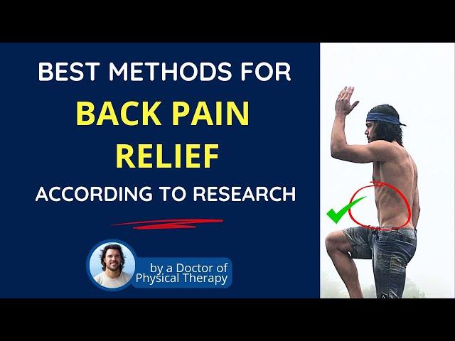 Back Pain Relief with Core Engagement, According to Research