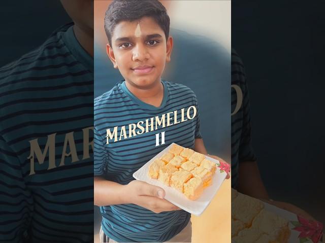 Marshmello Output #ytshorts #marshmello #smores #homemademarshmello #marshmellobynikilan #nikilan