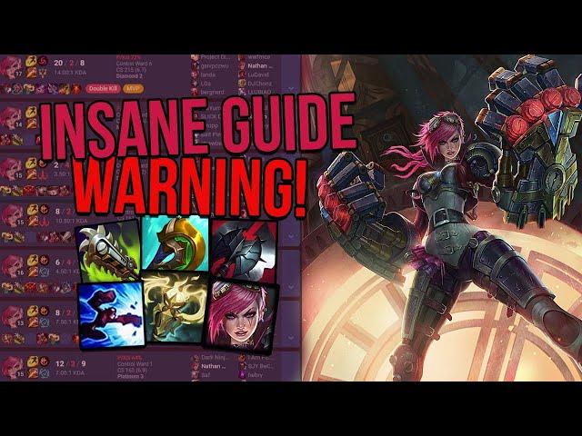 Vi Season 13 Jungle Guide | The SECRET to using R, Q Theory, Jungle Pathing, Items & Builds