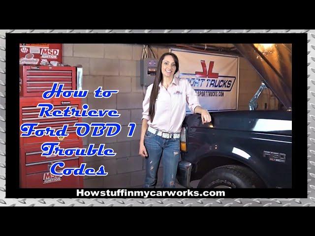 How to retrieve Ford OBD I Codes with an Analog Voltmeter by Pretty Jo at Howstuffinmycarworks.