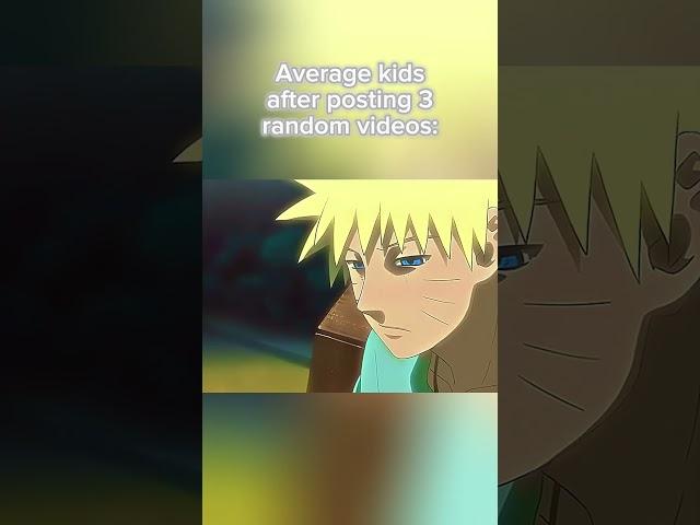 Average kids  | #naruto #anime #shorts