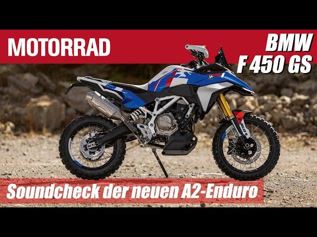 Exklusiver Soundcheck der neuen BMW F 450 GS Concept – Leichte A2-Enduro für 2025! | EICMA 2024