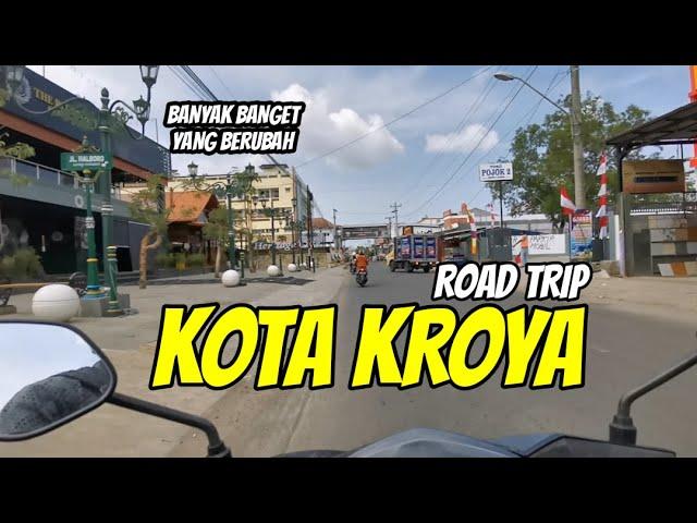 Melihat Kemajuan Kota Kecamatan Kroya Cilacap Jawa Tengah | DashCam Motor Road Trip