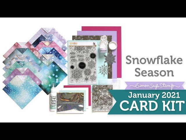 Card Kit Reveal and Inspiration: Snowflake Season