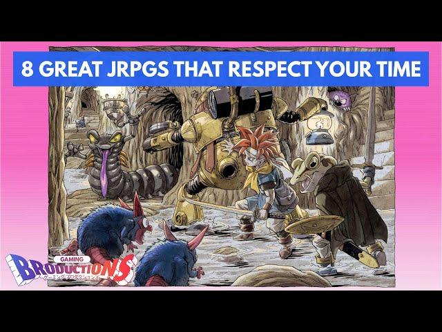 8 Great JRPGs That Respect Your Time