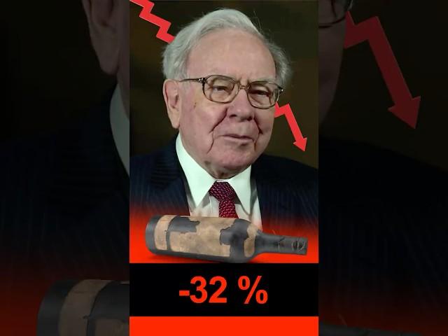 32 % #CRASH - Warren Buffetts #Aktie #Berkshire schmiert ab!  #warrenbuffet #finanzmarkt