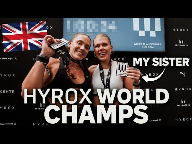 HYROX WORLDS 2024… 2ND FASTEST IN THE WORLD!!