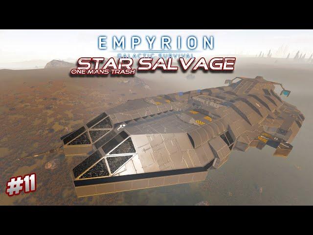 WILL THIS BE MY NEW CAPITAL SHIP?!! | Empyrion Galactic Survival - Star Salvage | Gameplay | #11