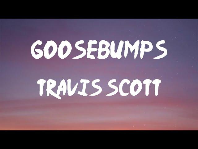 Travis Scott - goosebumps (Lyrics) | When you throw that to the side, yeah