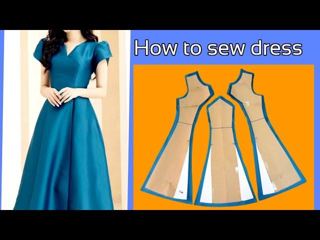 149 - Hướng dẫn cắt may Đầm theo phương pháp xoay chuyển ly |Le fashion |how to sew dress |