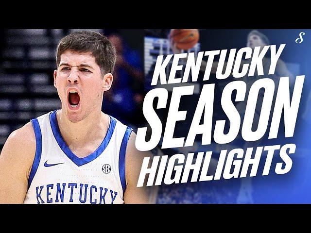 Reed Sheppard Kentucky Season Highlights | National Freshman of the Year | 12.5 PPG 4.5 APG 53.6 FG%