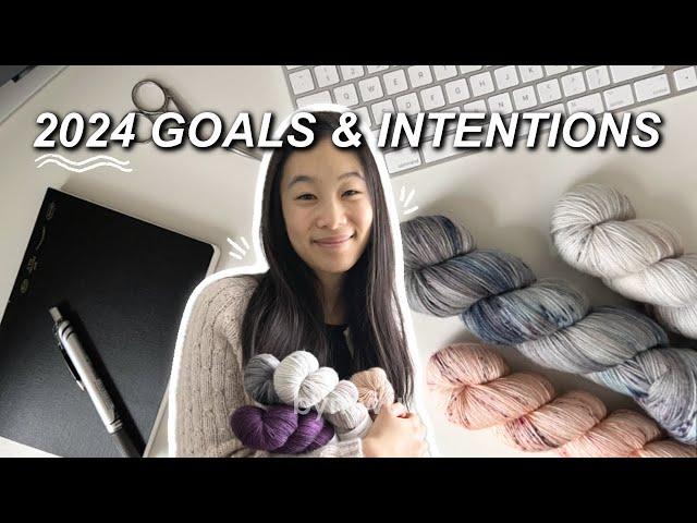 let’s chat about 2024 knitting goals & intentions  || bymwu