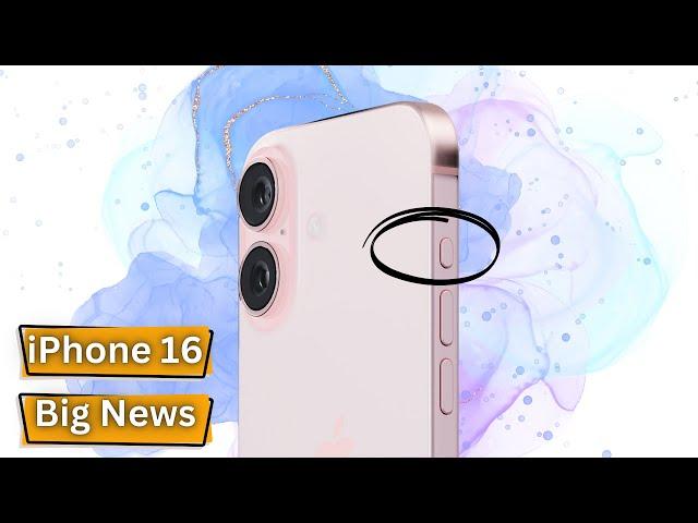 iPhone 16 Big News | AI, New Design, Battery, A18 Chip