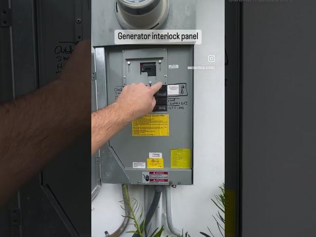 Power your home safely with a portable generator !￼