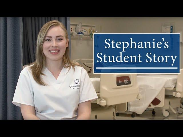 Student Story: Why Stephanie Chose Concordia’s ABSN