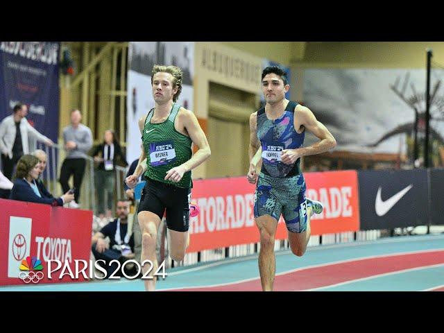 Bryce Hoppel conquers 800m final at USATF Indoors | NBC Sports