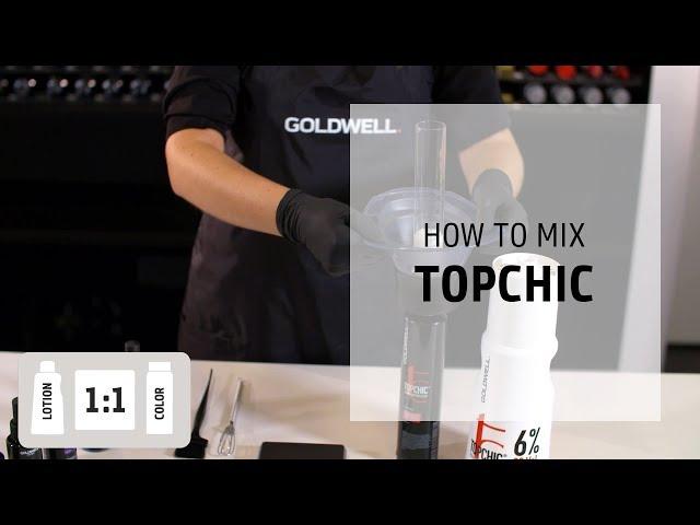 How to mix Topchic Hair Color | How to Mix | Goldwell Education Plus