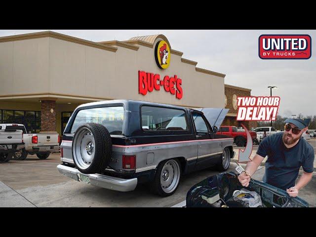 EASTBOUND & UP | our first trip to Buc-ee's & home from Lone Star Throwdown