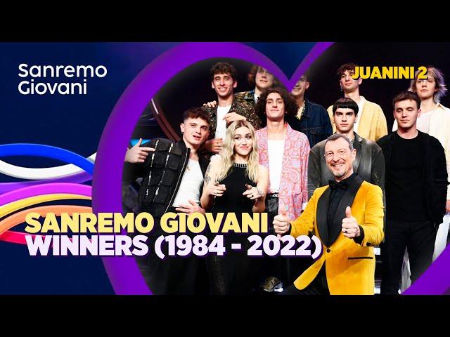 Sanremo Giovani (NUOVE PROPOSTE) | Winners : 1984 - 2022