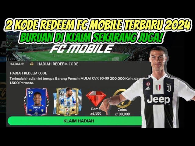 BURUAN! 2 KODE REDEEM FC MOBILE TERBARU | KODE REDEEM FC MOBILE HARI INI UPDATE SEPTEMBER 2024