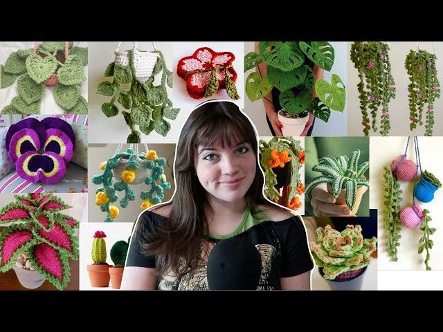 50 easy NATURE PLANT GREEN crochet ideas with patterns (beginner friendly)