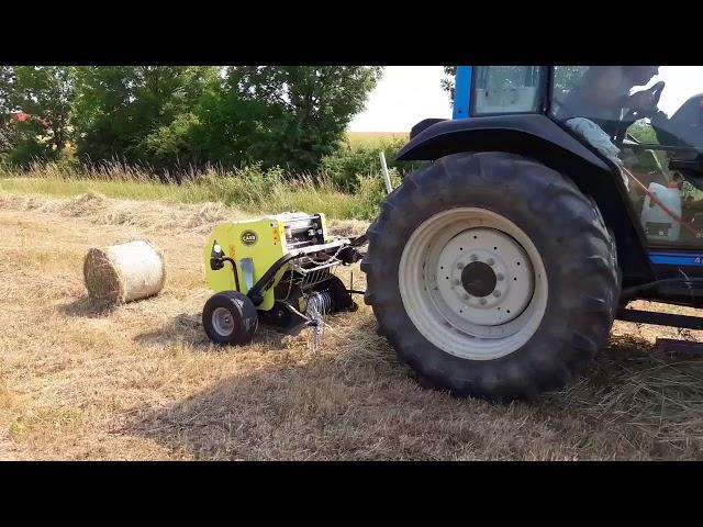 world's smallest round baler