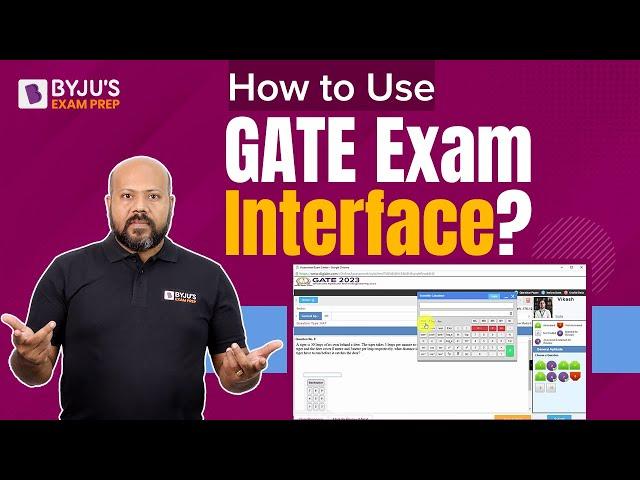 Know How to Use GATE Exam Interface? | GATE 2023 Exam Interface | BYJU'S GATE