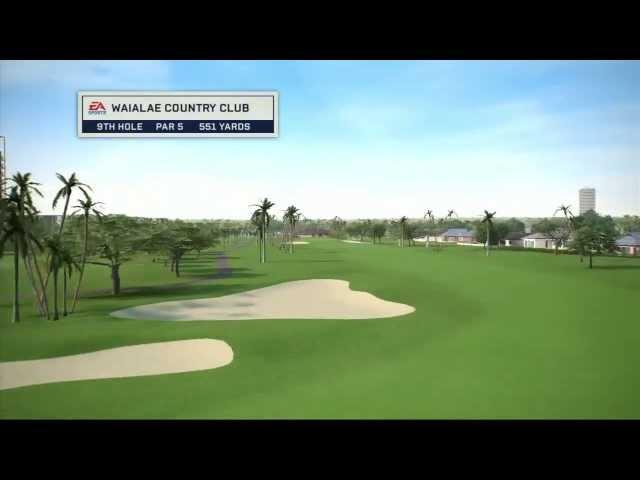 Course Flyover: Waialae Country Club's 9th Hole