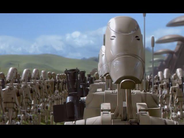 Star Wars: The Phantom Menace (1999) - "Activate the Droids" scene [1080p]