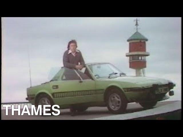 Fiat X19 | Vintage Car | Demonstration | Drive in | 1977