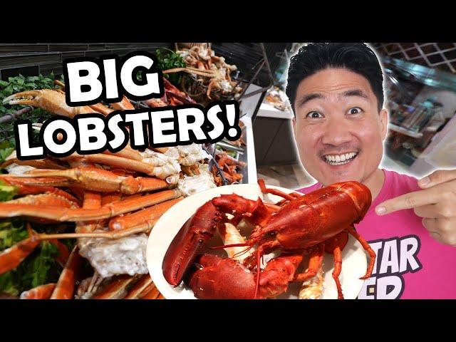 ALL YOU CAN EAT LOBSTER and PRIME RIB at the Best Buffet in LA!
