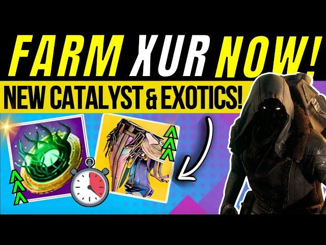 Get To XUR ASAP! Insane EXOTIC Armor, Catalyst, New Farm Glitch & Loot Inventory! July 12 Destiny 2
