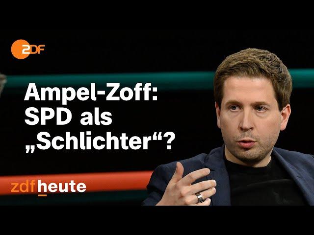 Kevin Kühnert: SPD muss FDP und Grüne befrieden | Markus Lanz vom 29. März 2023