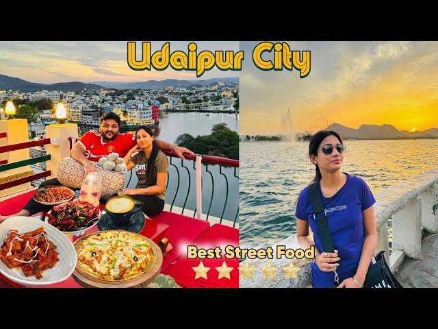 Udaipur, Rajasthan Delicious Street food & City tour || Best hotel near lake || Must Visit