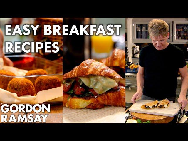 3 Delicious Breakfast Recipes | Gordon Ramsay