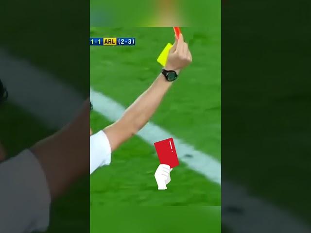 Crazy Red Cards In Football