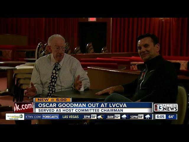 Oscar Goodman out at LVCVA