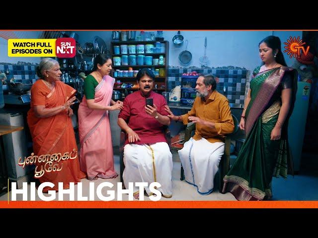 Punnagai Poove - Highlights | 15 Mar 2025 | Tamil Serial | Sun TV