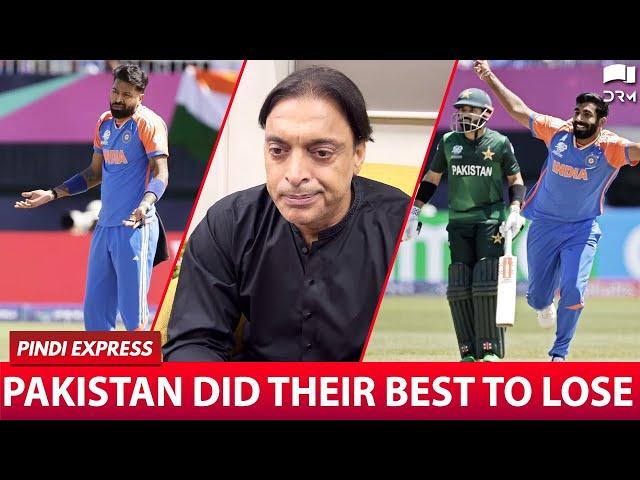 Pakistan Did Their Best to Lose | #T20WorldCup | #INDvPAK | Shoaib Akhtar