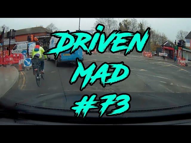 DrivenMad - London Dashcam #73 - Snowy Danger, Stopped In The Dark and Mercedes Idiot