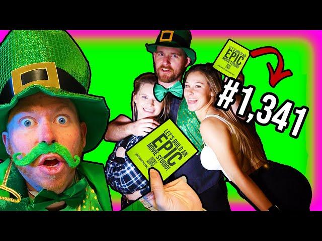 I HIRED 2 LEPRECHAUNS TO PASS OUT 2,000 FLYERS! 