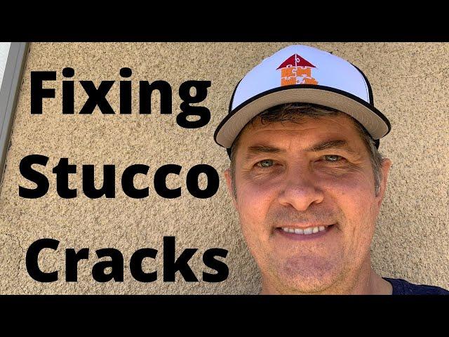 Easy Way to Fix Stucco Cracks