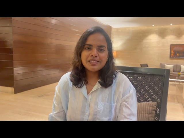 Dr. Shilpa Chowdary on her Vattikuti Fellowship